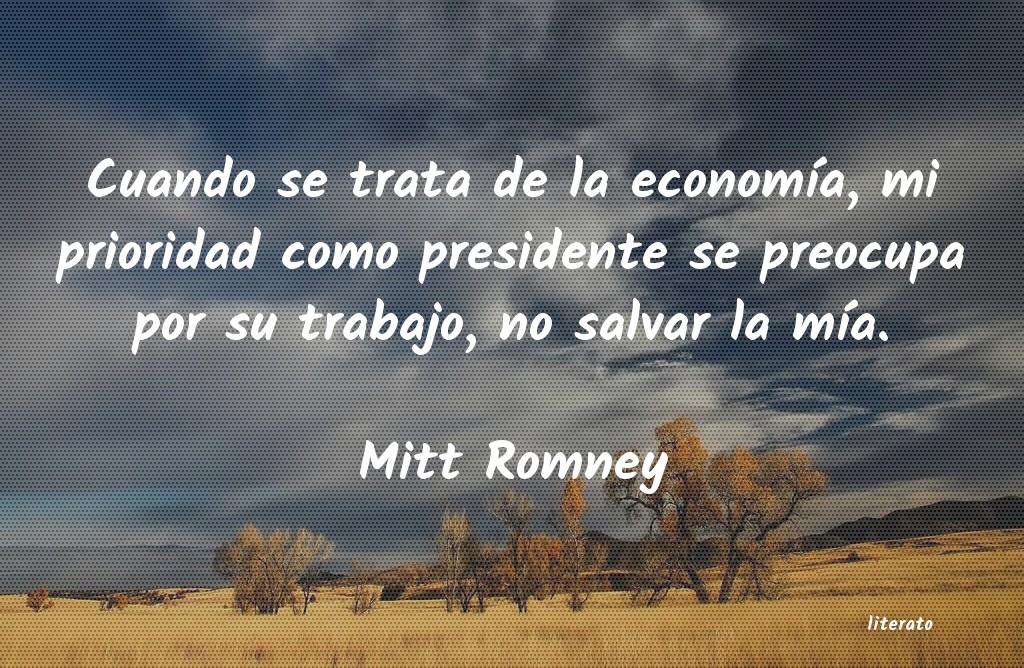 Frases de Mitt Romney