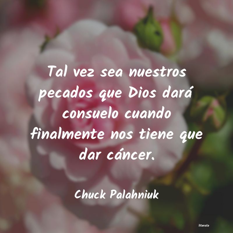 frases de Chuck Palahniuk