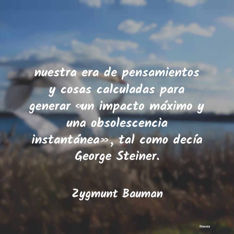 Frases de Zygmunt Bauman