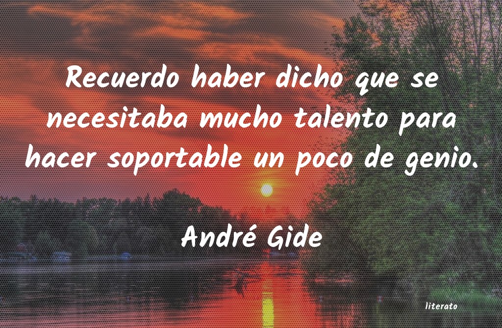 Frases de André Gide