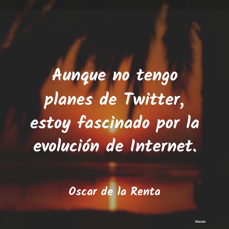 Frases de Oscar de la Renta