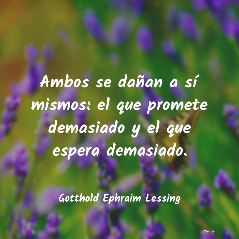 Frases de Gotthold Ephraim Lessing