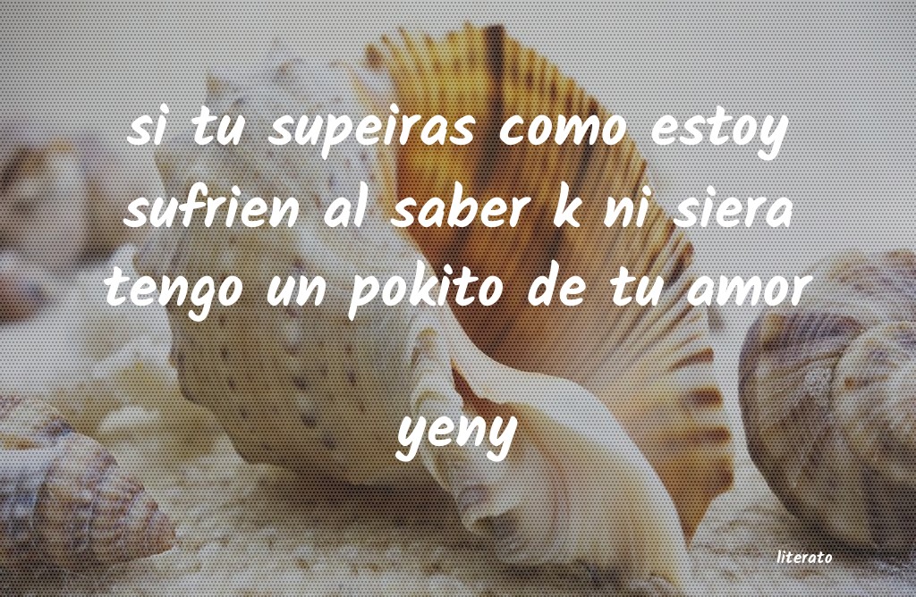 Frases de yeny