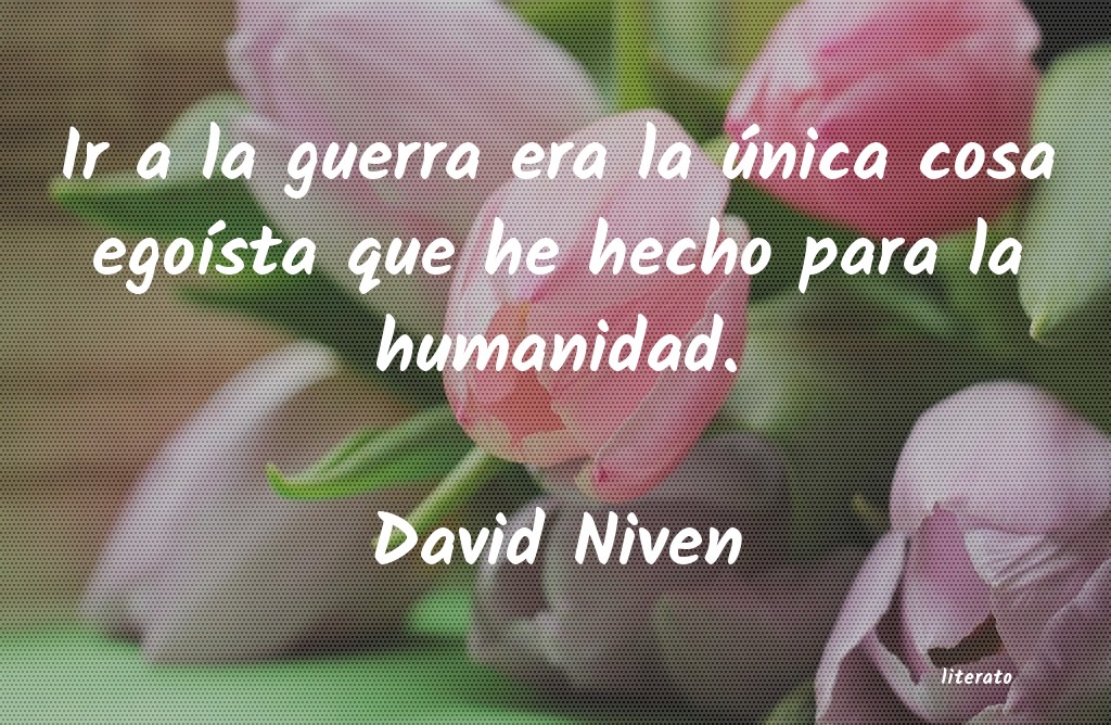 frases de David Niven