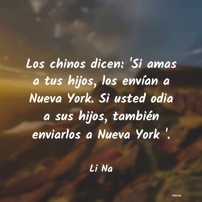 frases de Li Na
