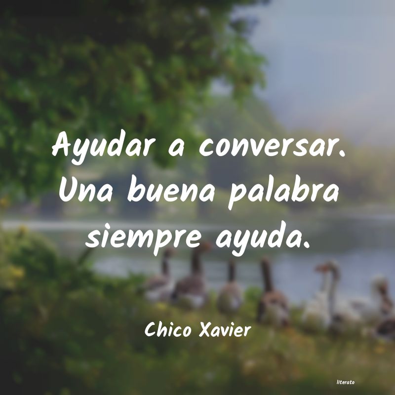 Frases de Chico Xavier