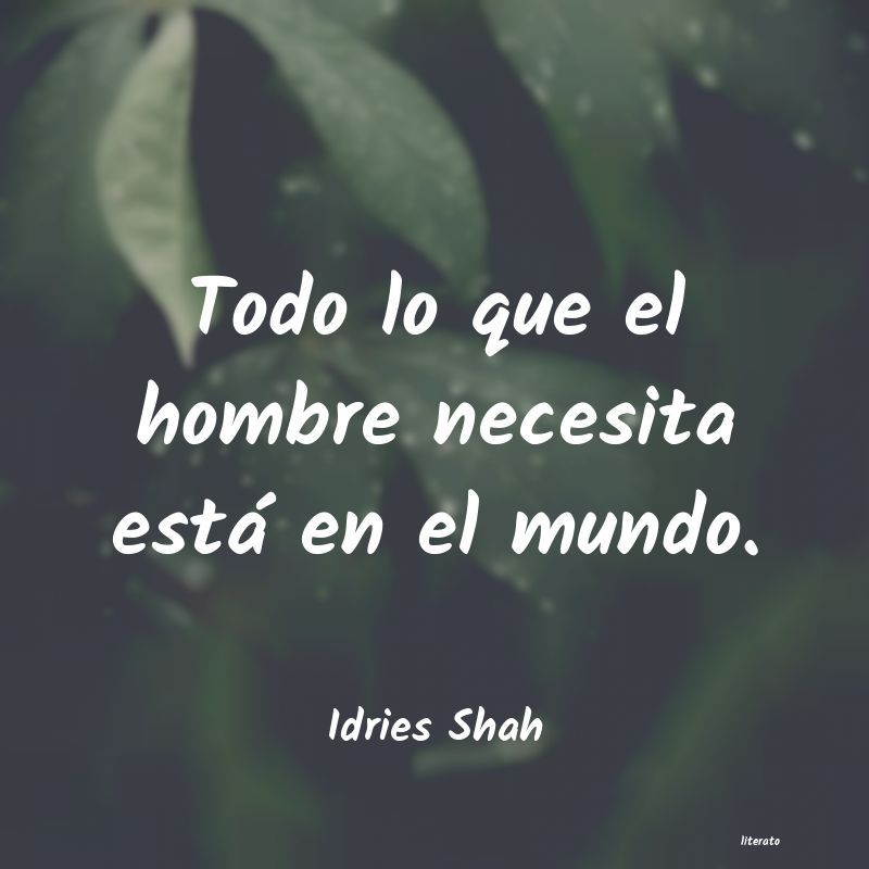 frases de Idries Shah