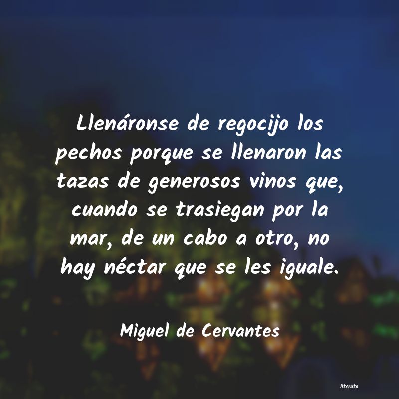 Frases de Miguel de Cervantes