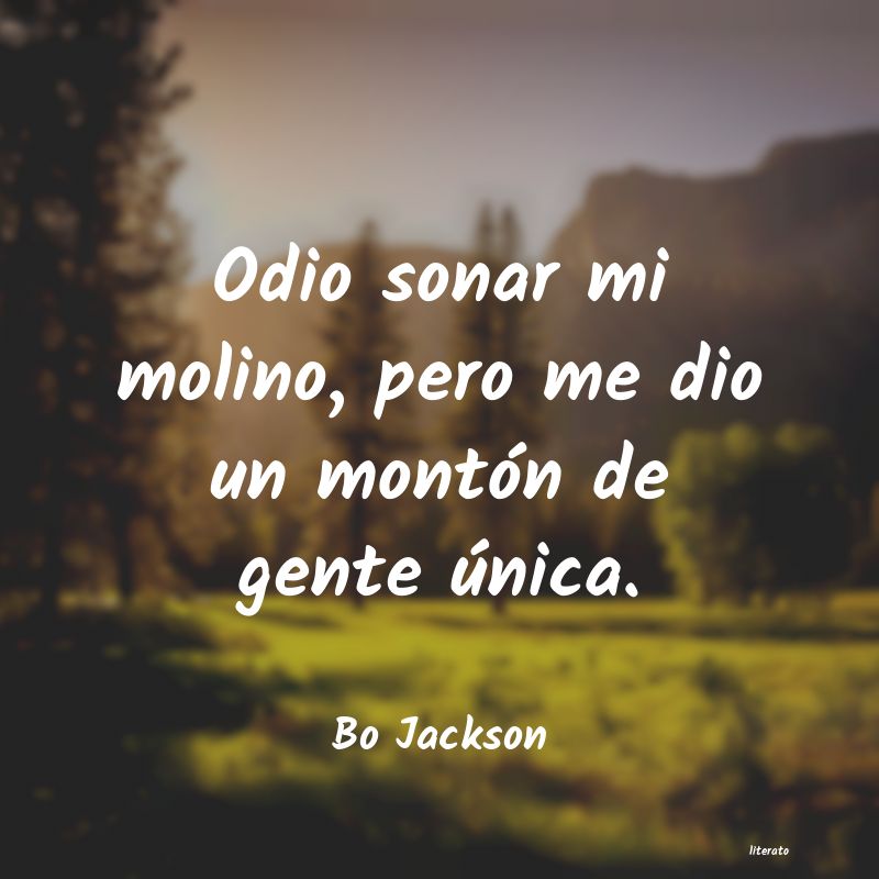 Frases de Bo Jackson