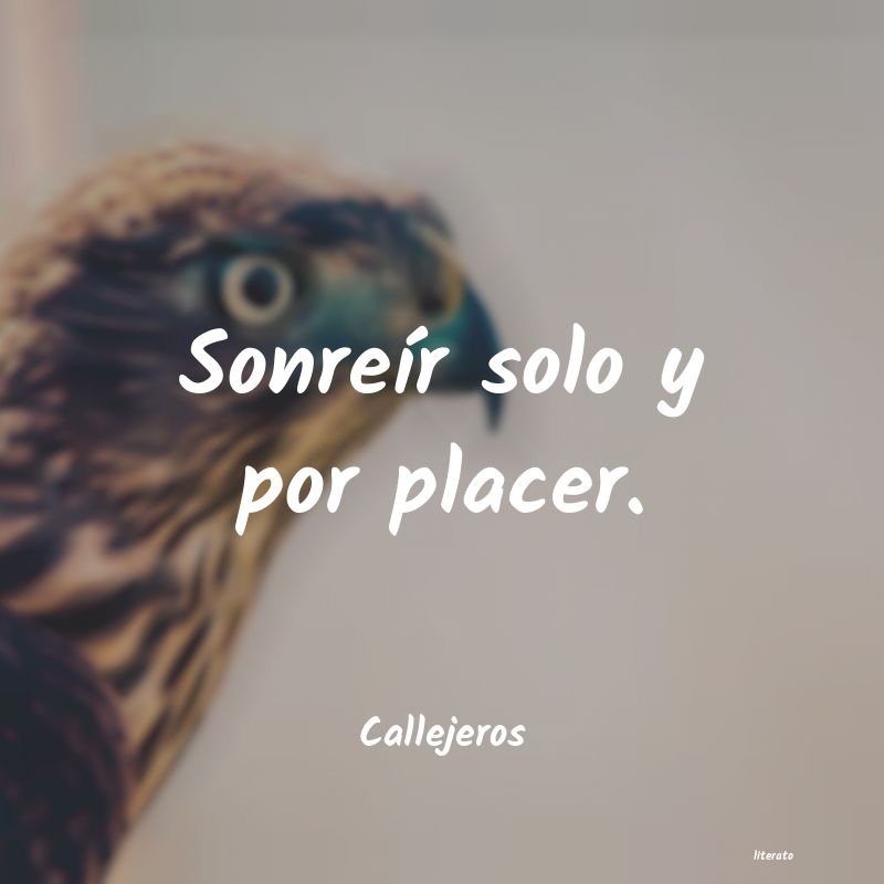 Frases de Callejeros