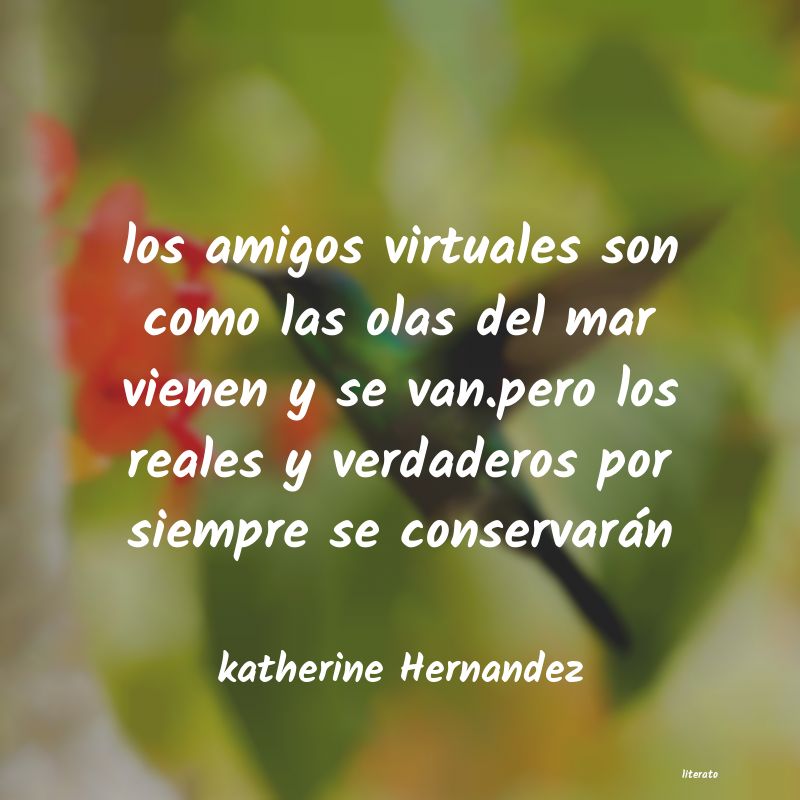 frases de katherine Hernandez