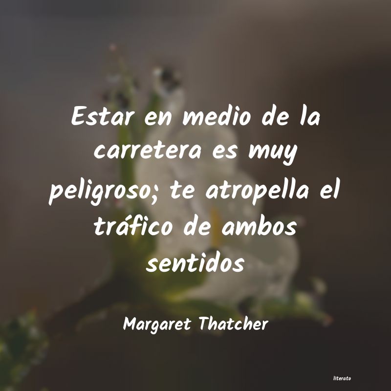 frases de Margaret Thatcher