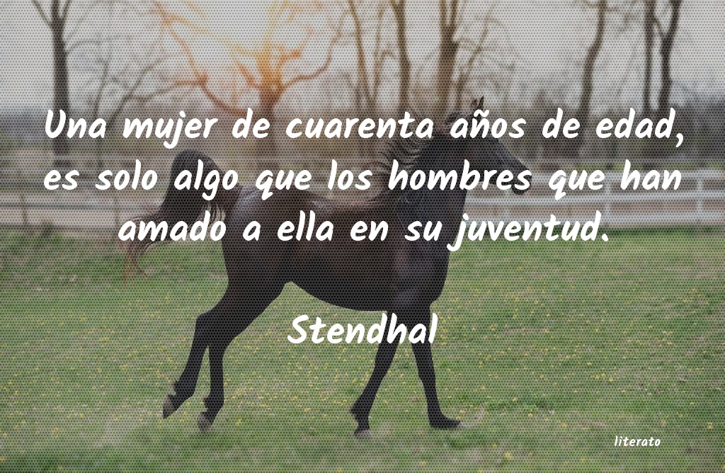 Frases de Stendhal