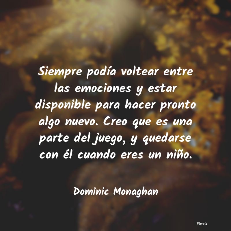 Frases de Dominic Monaghan