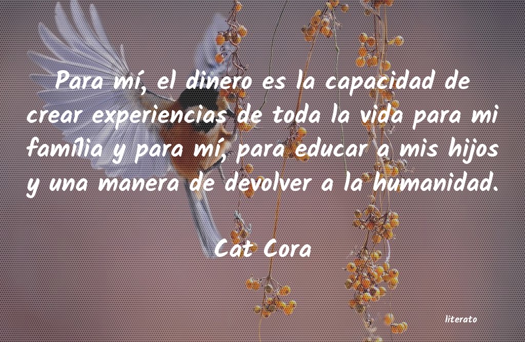 frases de Cat Cora