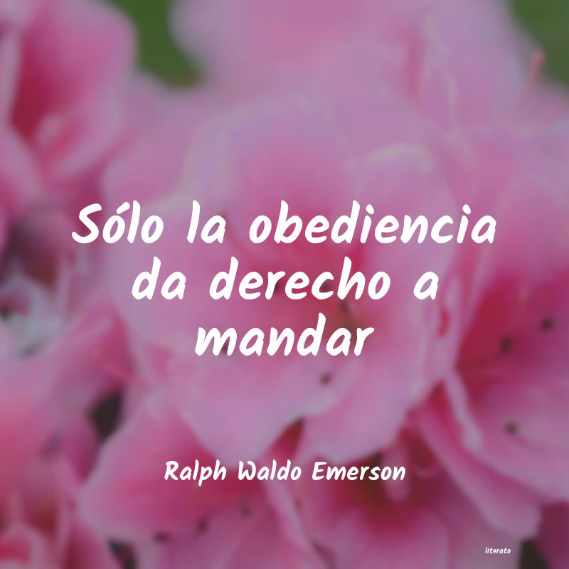 Frases de Ralph Waldo Emerson