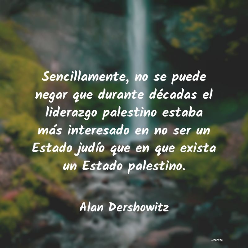 frases de Alan Dershowitz