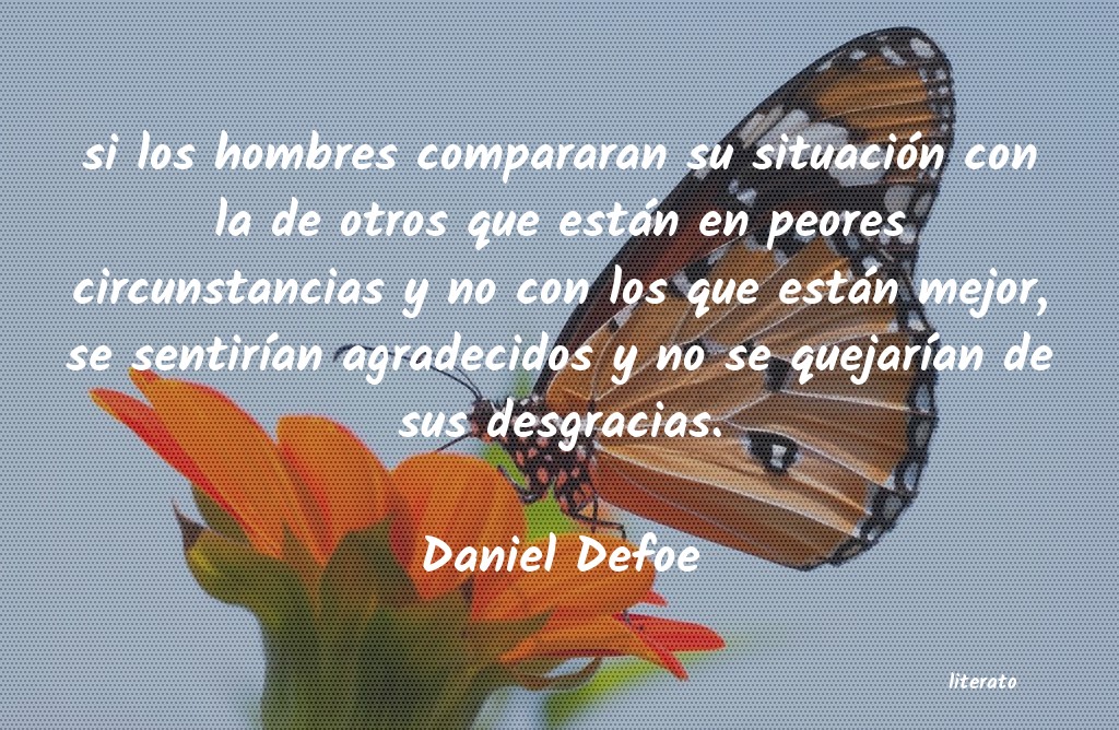 frases de Daniel Defoe