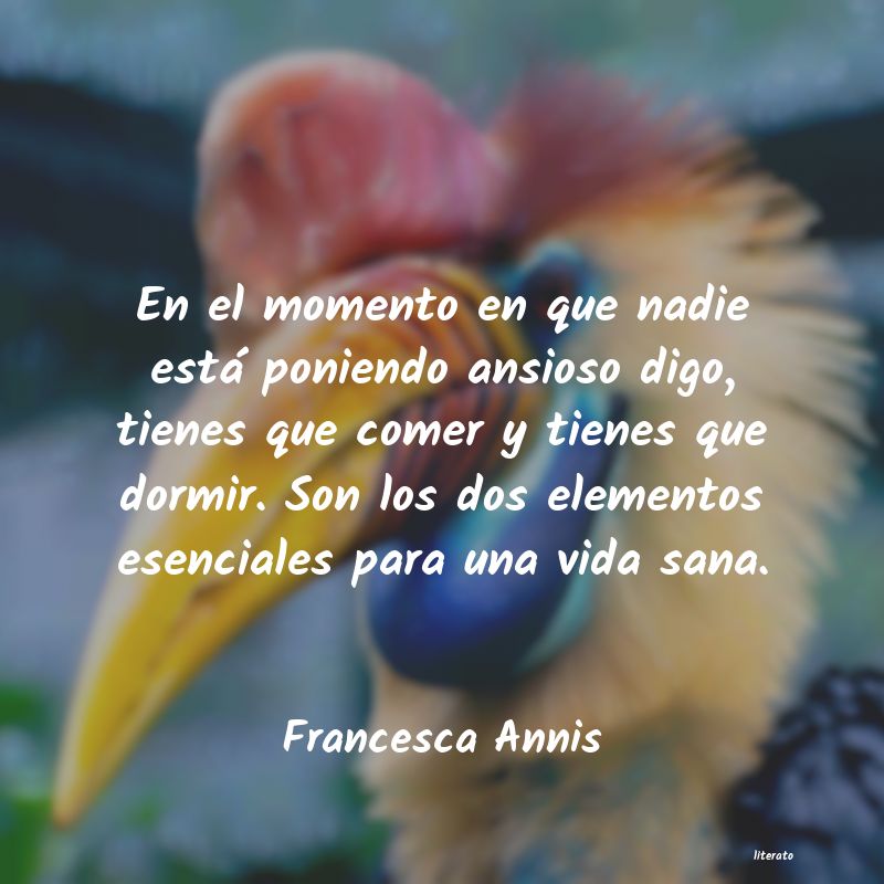 frases de Francesca Annis