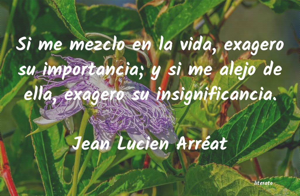 frases de Jean Lucien Arréat