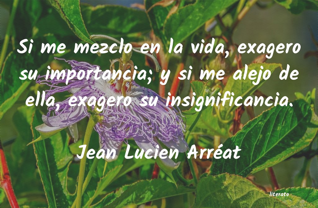 Frases de Jean Lucien Arréat