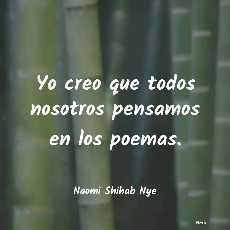 Frases de Naomi Shihab Nye