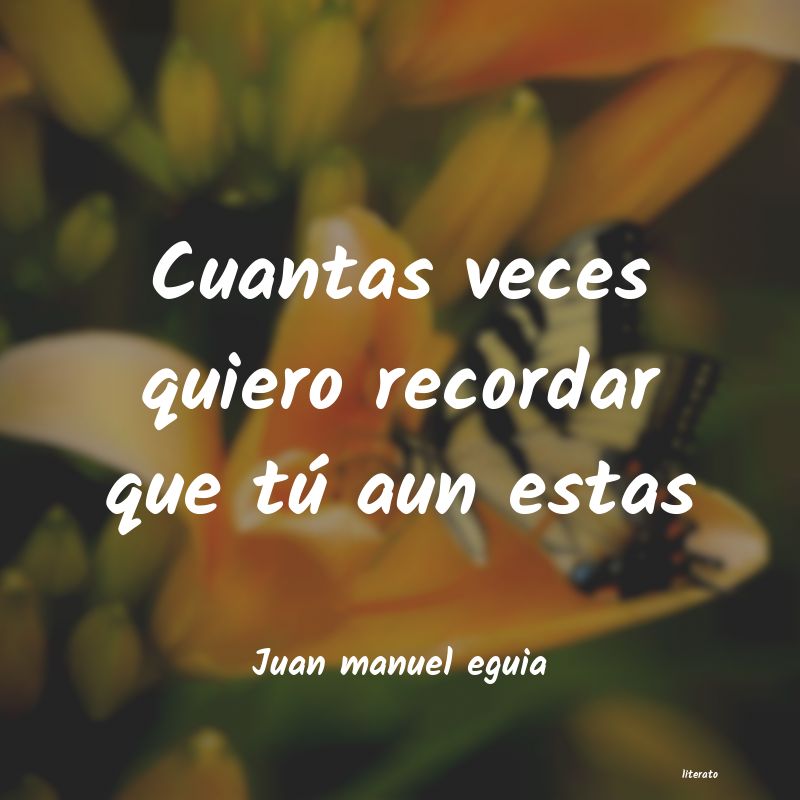 frases de Juan manuel eguia