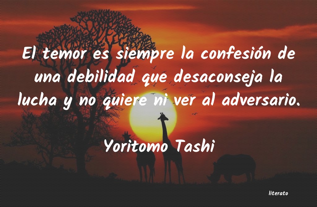 Frases de Yoritomo Tashi