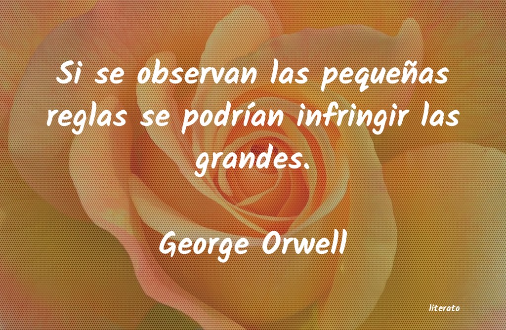 frases de George Orwell