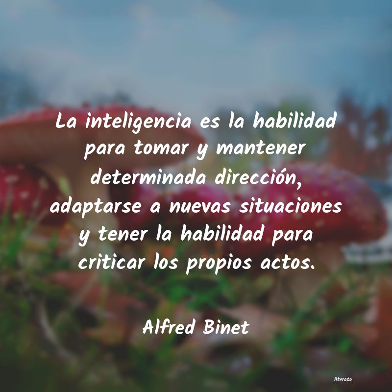 frases de Alfred Binet