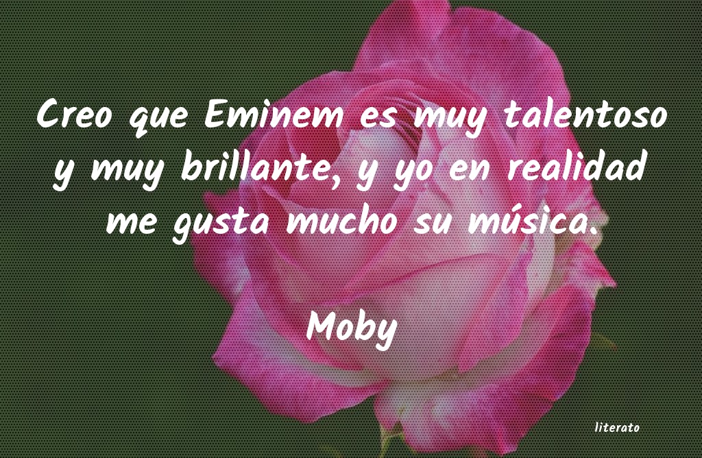 Frases de Moby