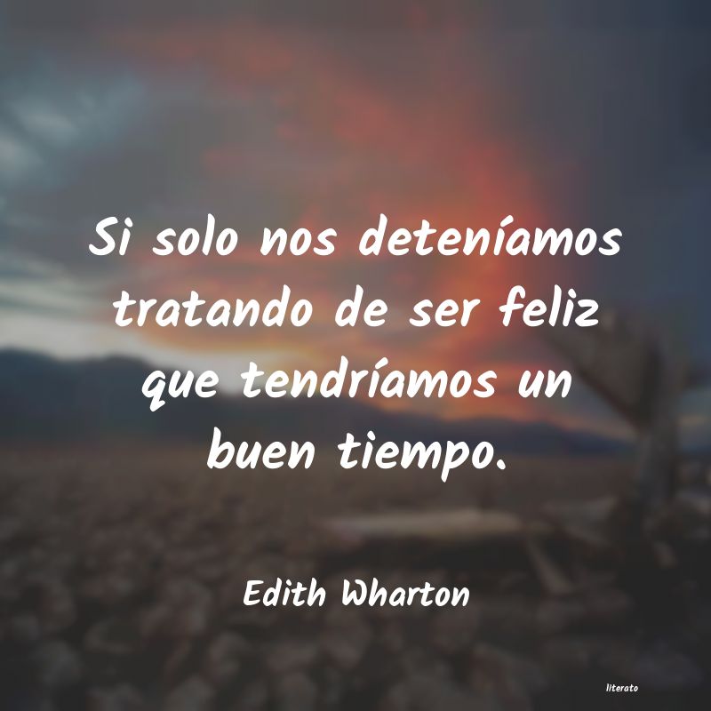 Frases de Edith Wharton