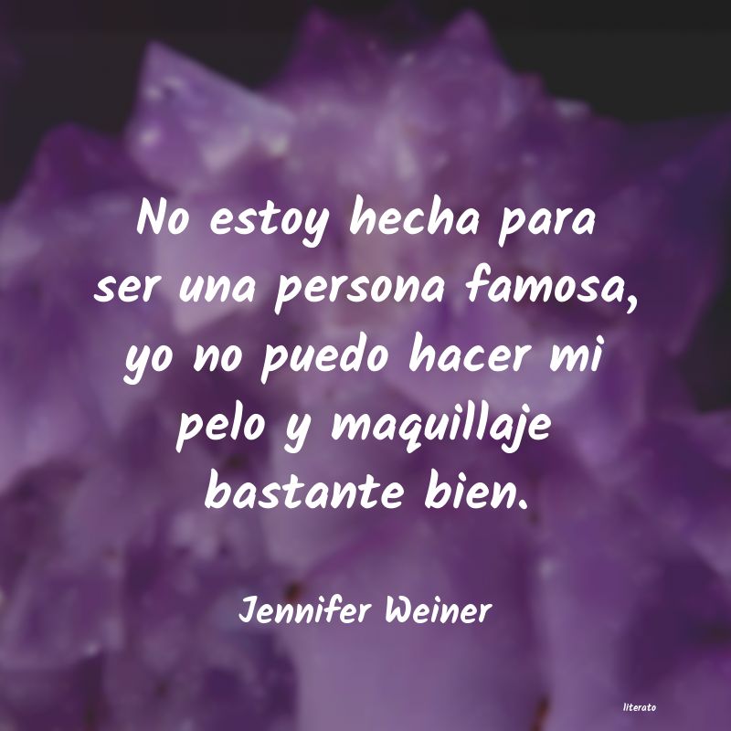 frases de Jennifer Weiner
