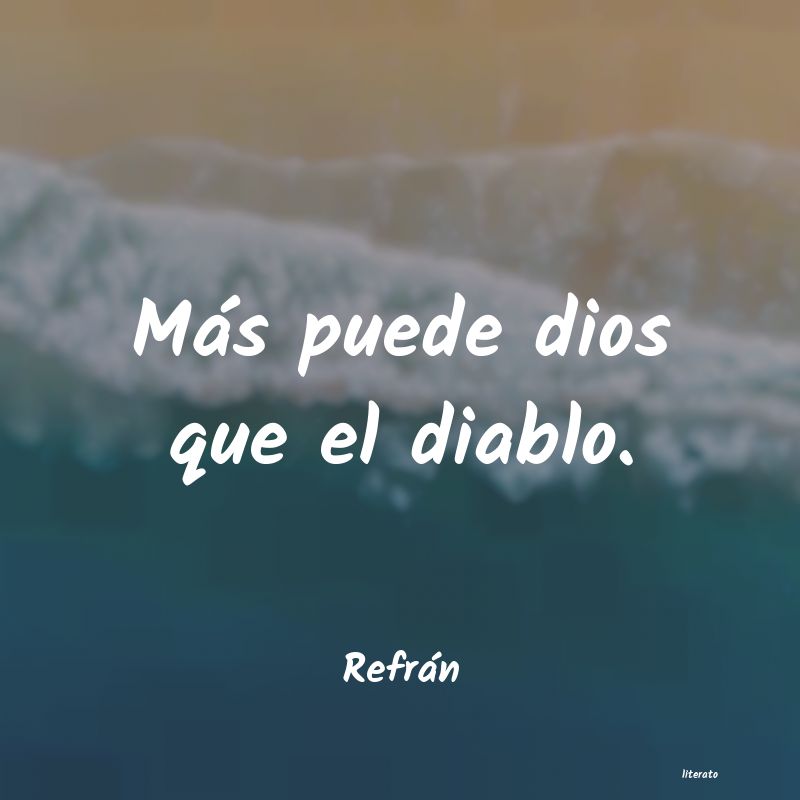 Frases de Refrán