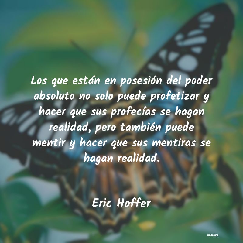 Frases de Eric Hoffer