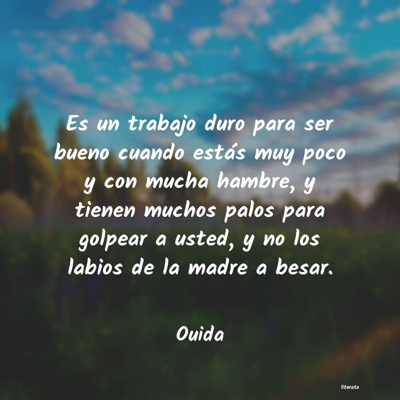 Frases de Ouida