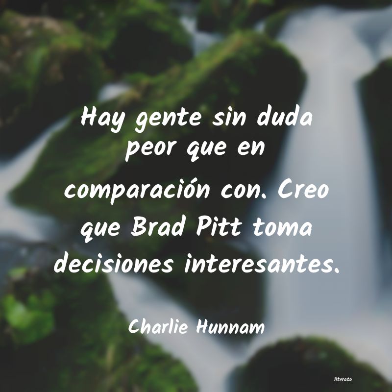 frases de Charlie Hunnam
