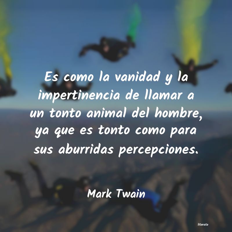 Frases de Mark Twain