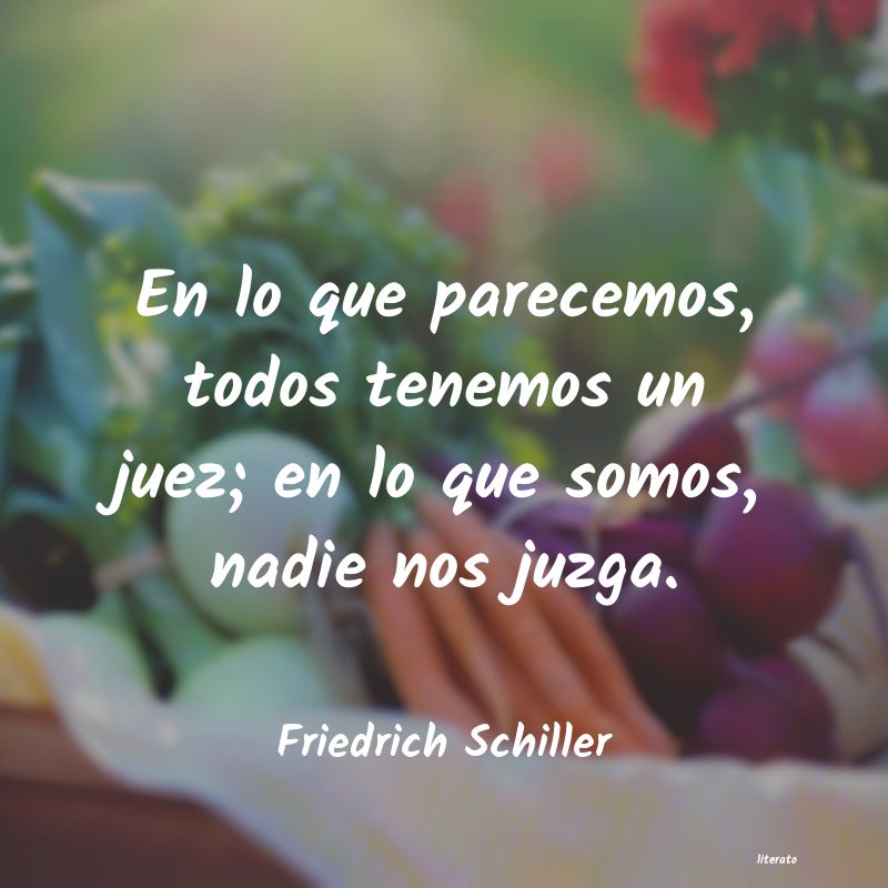 Frases de Friedrich Schiller