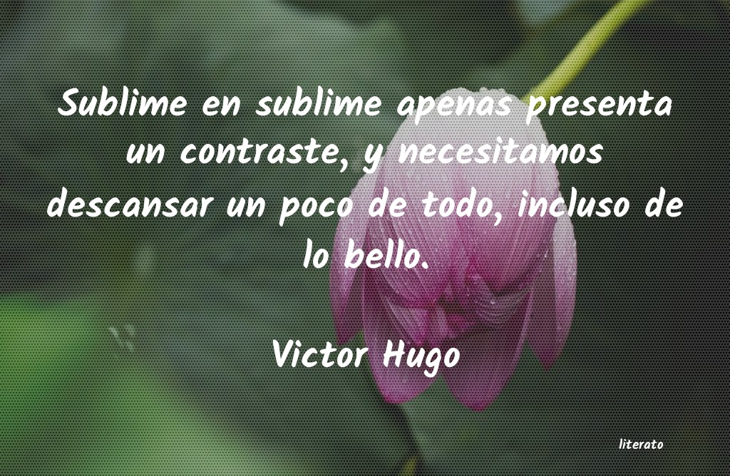 frases de Victor Hugo