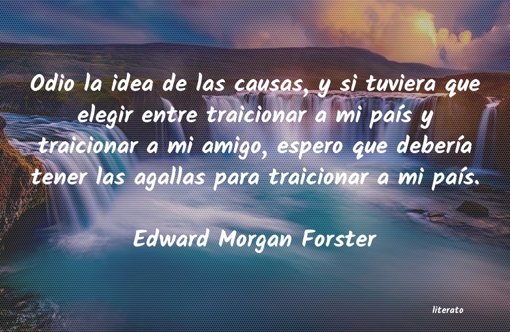 frases de Edward Morgan Forster