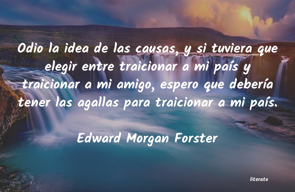 Frases de Edward Morgan Forster