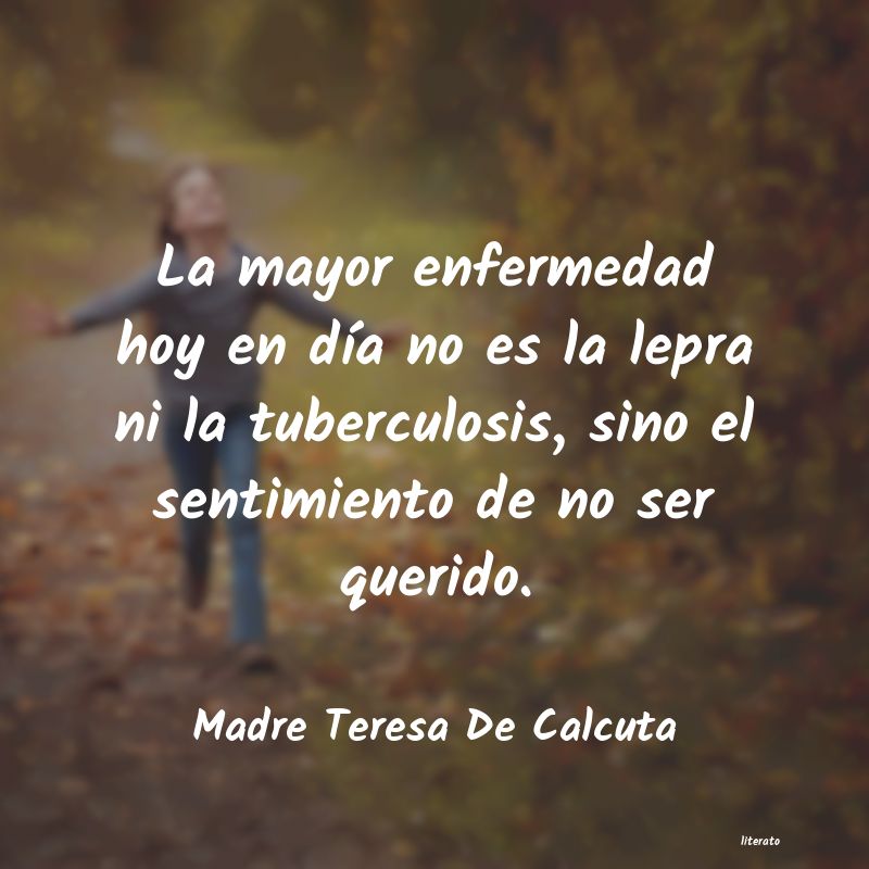 Frases de Madre Teresa De Calcuta