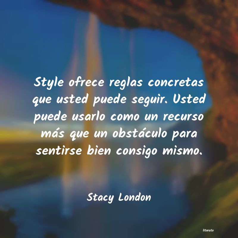 frases de Stacy London