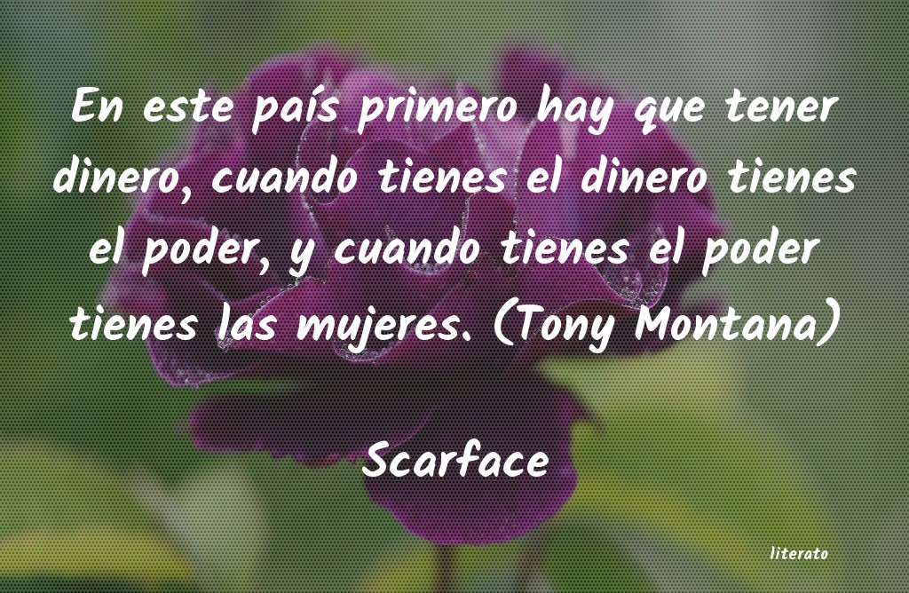 frases de Scarface