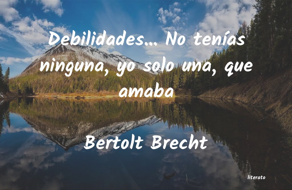 bertold brecht