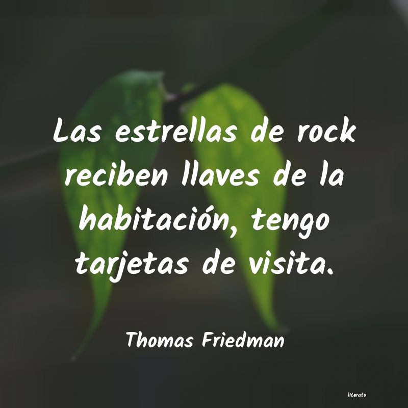 Frases de Thomas Friedman