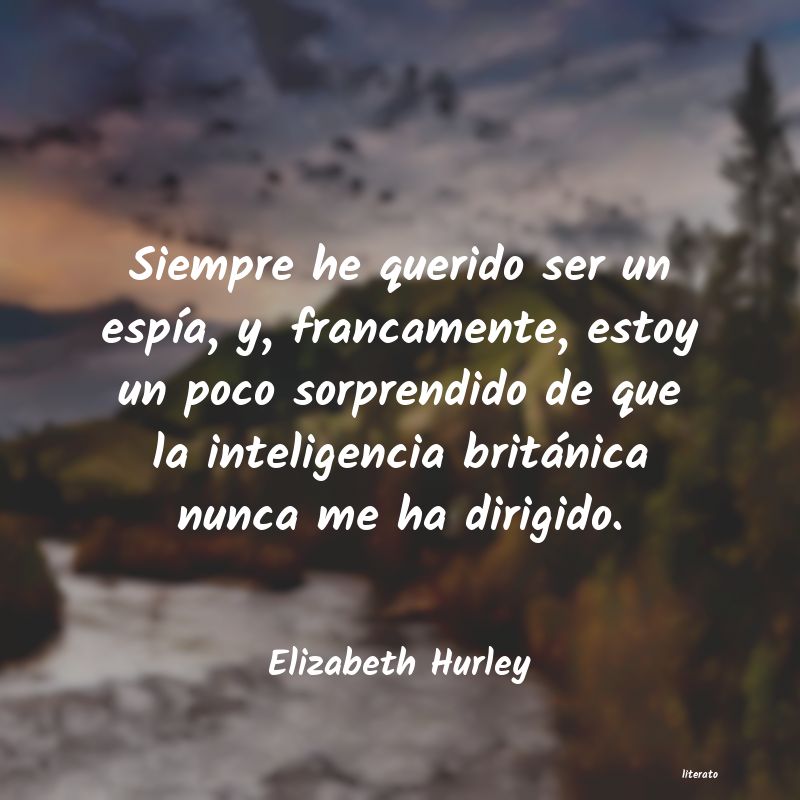 Frases de Elizabeth Hurley