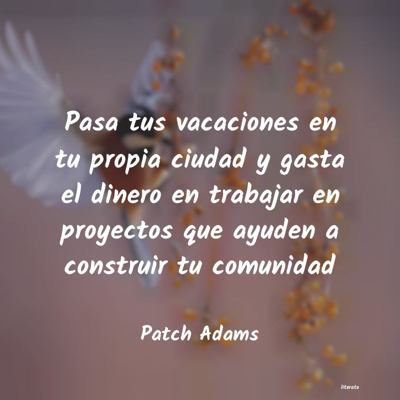 frases de Patch Adams