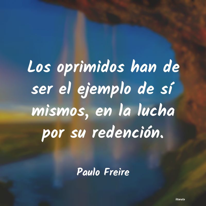 Frases de Paulo Freire